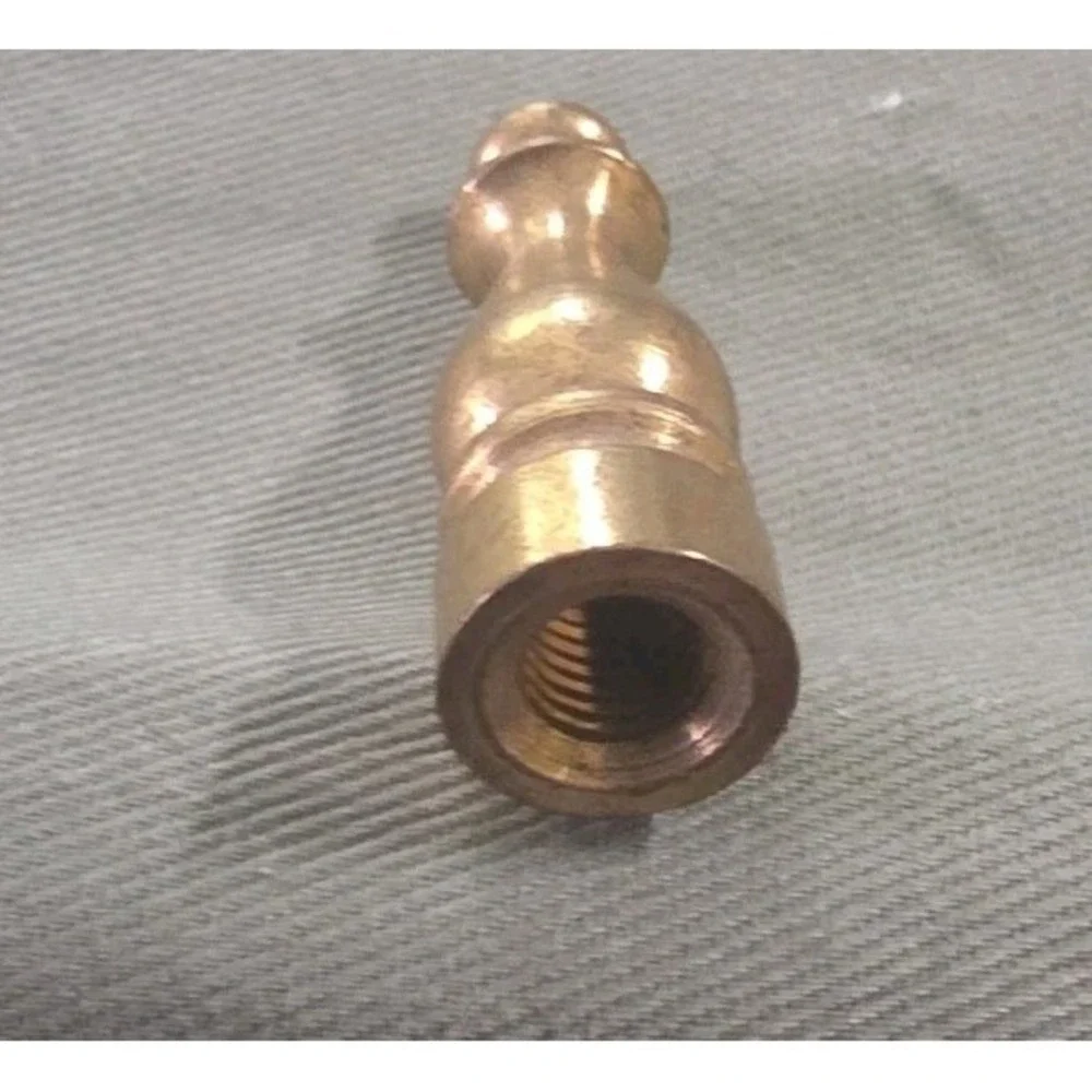 Solid Brass Lamp Shade 1 5/8 Finial